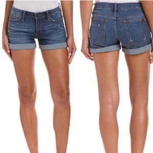 Joe's Jeans Low Rise Stretch Cuff Jean Shorts 26